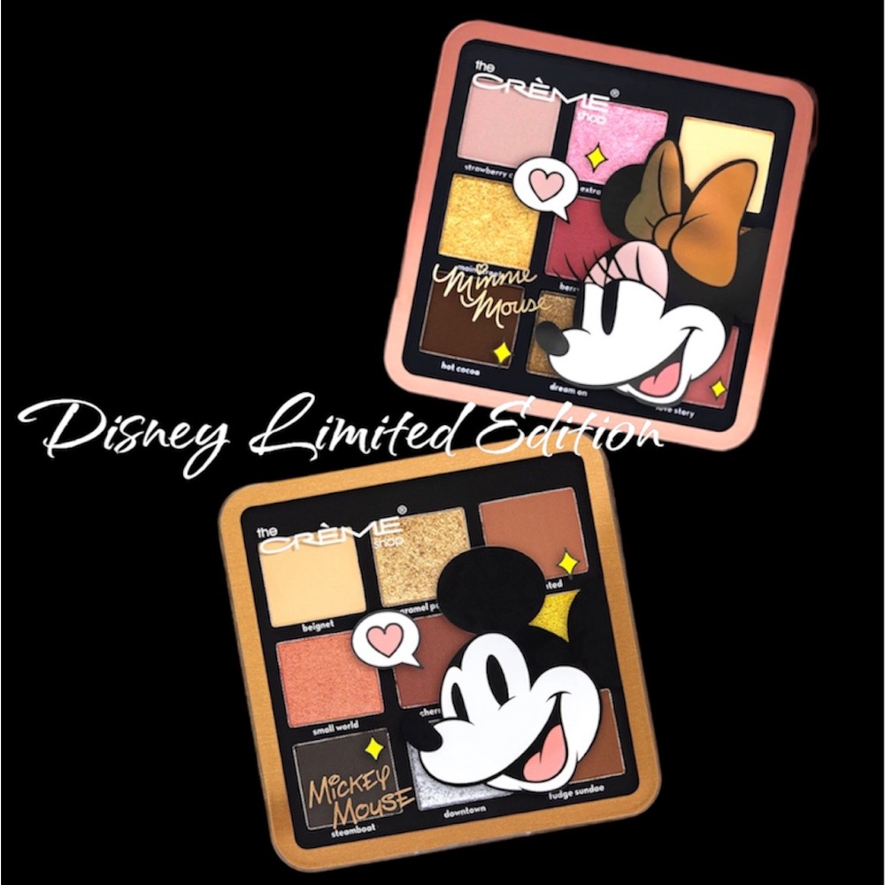 LIMITED EDITION Disney Minnie & Mickey Mouse Eyeshadow Set